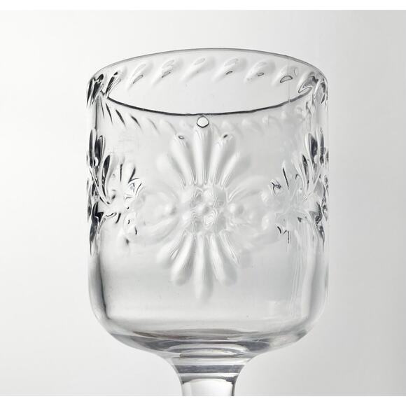 Klifa “Reno” 6 Plastic Acrylic Water or Wine All Purpose Glasses 5 1/2” 12oz - Picture 4 of 5